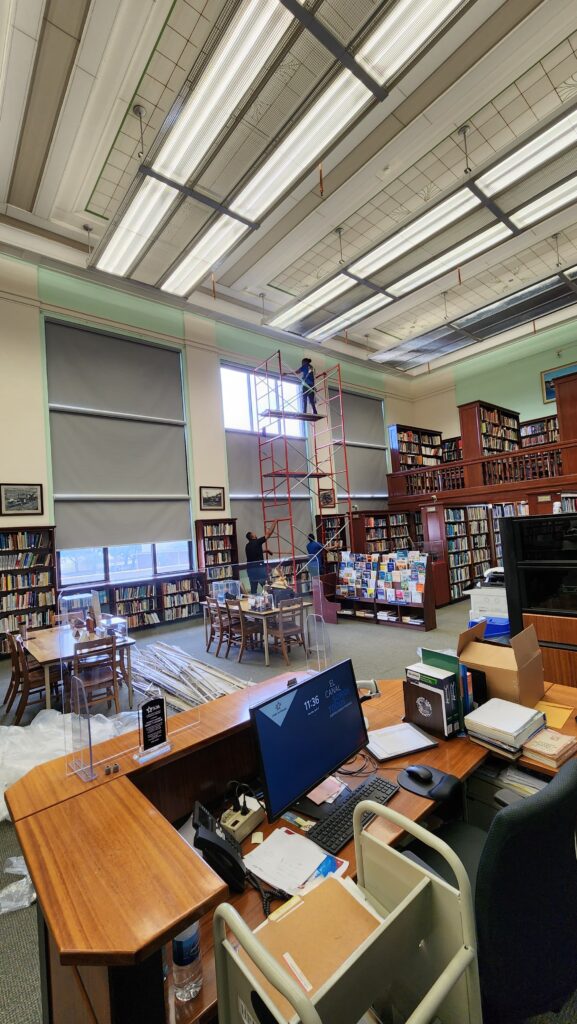 Instalacion de persianas en Biblioteca del Canal de Panamá  29